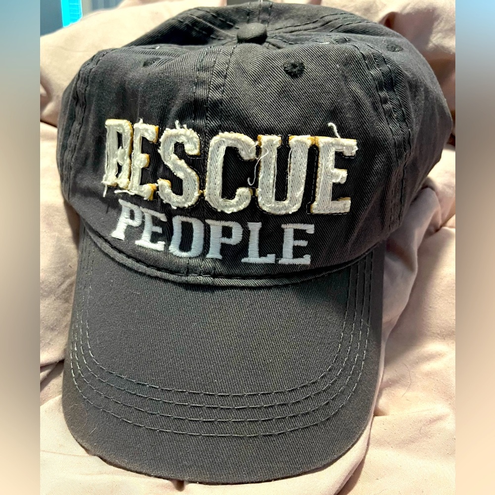 Rescue baseball hat